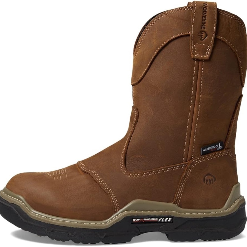 WOLVERINE mens Raider Durashocks Western Wellington Western Boot M10